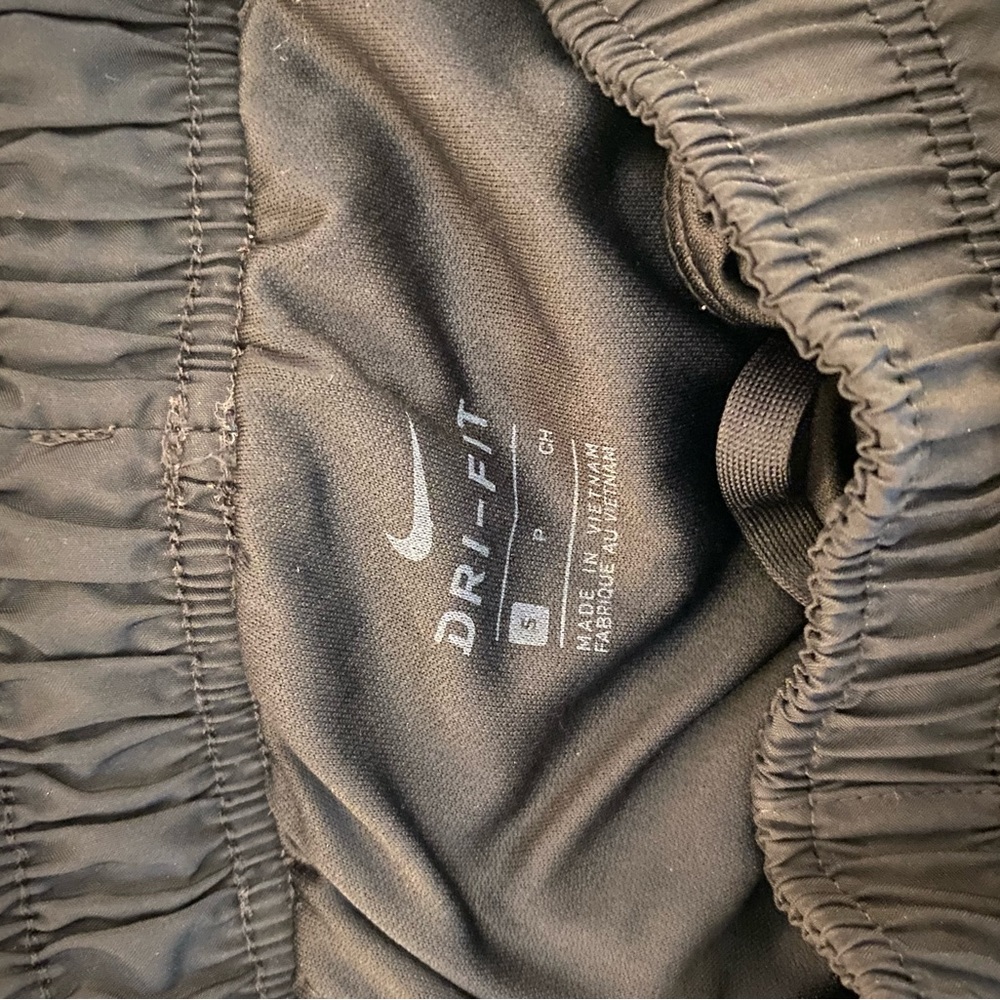 Nike black size small tempo shorts never been worn